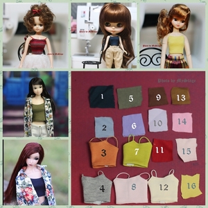 MSDR-23-OD3-3 (с 16 цветами) Camisole 3-й заказ (для Momoko, Obitsu, Jenny, Pianimo S, Neo Blythe, Licca, Nippon и т. Д.)