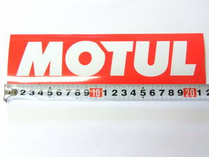 MOTUL モチュール ステッカー 22㎝×6㎝ 正規品 本物 シール デカール