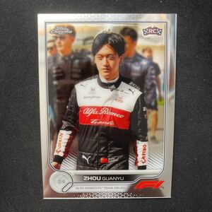 2022 Topps Chrome Formula1 Zhou Guanyu RC 68