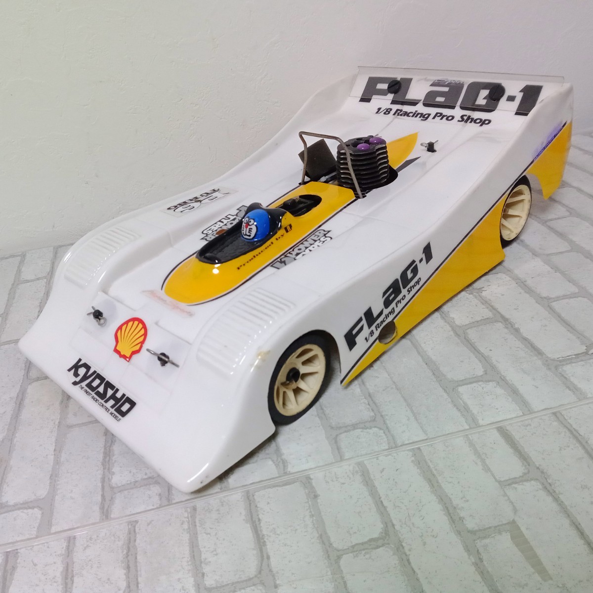 ☆京商☆ 1/8☆レーシングカー☆ラジコン☆OSエンジン☆4WD☆長さ52cm