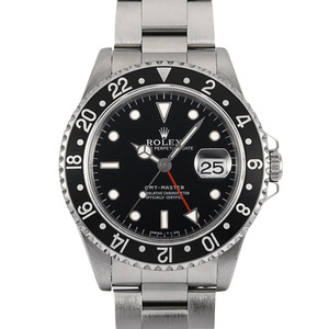 ロレックス ROLEX GMTマスター 16700 ブラック文字盤 中古 腕時計 メンズ