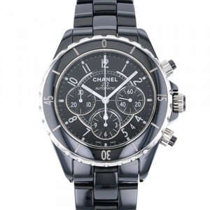  Chanel CHANEL J12 chronograph 41MM H0940 black face new goods wristwatch men's 