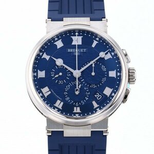  Breguet Breguet marine 5527BB/Y2/5WV blue face new goods wristwatch men's 