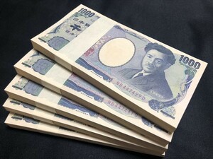 千円 札束 ダミー ５束F 1000円 お年玉 おとしだま おとし玉