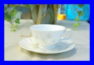 ○美品 ノリタケ NORITAKE FLO'S collection 花柄 カップ&ソーサー D1324