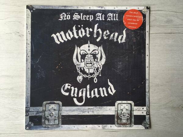 MOTORHEAD NO SLEEP AT ALL オーストラリア盤　NEW METAL SAMPLER