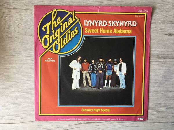 LYNYRD SKYNYRD SWEET HOME ALABAMA ドイツ盤