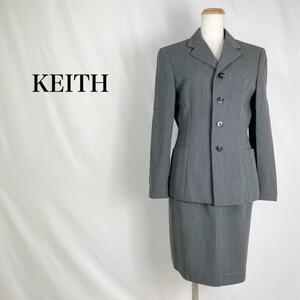 KEITH キース 定番スーツ セットアップ フォーマル ビジネス ナチュラル レディース