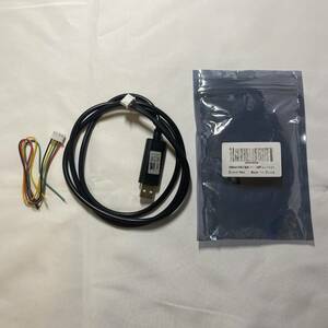 WitMotion USB to RS232 UARTコンバータケーブル（CH340チップ付き）4ウェイメスソケットヘッダーで終端（1メートル、黒）