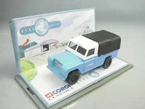 CORGI 1/43 LAND ROVER AERO SERVICE「BOAC」ランドローバー「BOAC 航空」1998年発売モデル