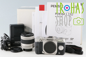 Pentax Q10 + 02 Standard Zoom SMC Pentax 5-15mm F/2.8-4.5 ED AL Lens With Box #48296L7