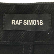 【新品】 RAF SIMONS / ラフシモンズ | 2020SS | SUSPENDER SHORTS デニム ショートパンツ | 31 | ブラック | メンズ_画像6