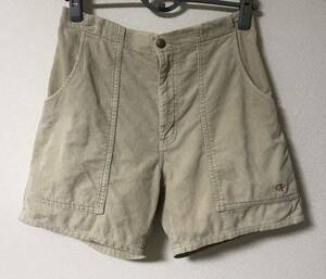 OP OCEAN PACIFIC Ocean Pacific shorts short pants pants corduroy beige S made in Japan 