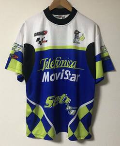 DARING Sete Gibernau セテ ジベルナウ 半袖 シャツ L motoGP HONDA Telefonica MoviStar