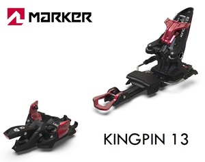 MARKER　KINGPIN 13　75-100mm　BLACK/RED 【auction by polvere_di_neve】マーカー キングピン シフト shift alpinist duke pt cast