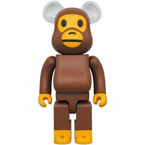 ★限定★ BE@RBRICK BABY MILO EAR CLEAR Ver. 400％ ベアブリック メディコムトイ MEDICOM TOY ベイプ ベイビー マイロ