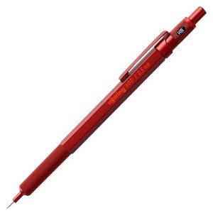 ロットリング シャーペン 0.5mm 製図用シャープペンシル メカニカルペンシル 600 マダーレッド MP 2114264 日本正規品