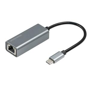 LANアダプタ USB3.2 Gen1対応 ギガビット USB Type-C 有線LAN ケーブル グリーンハウス GH-ULACB-GY/2469/送料無料