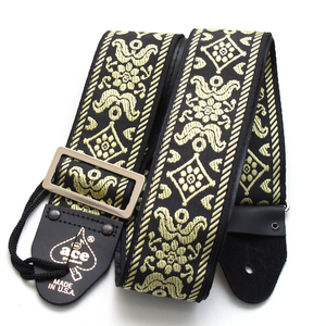  new goods guitar strap ACE reprint ACE-7 OLD GOLD