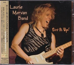 (ブルース)CD Laurie Morvan Band Fire It Up! ローリー・モーヴァン ファイヤー・イット・アップ 輸入盤