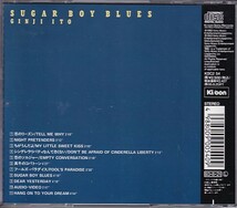 CD 伊藤銀次 SUGAR BOY BLUES シュガー・ボーイ・ブルース_画像2