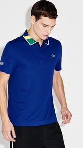 正規品　LACOSTE ラコステ 全豪オープン選手着用商品ポロシャツ ネイビー キャンプ バーベキュー　ゴルフにも　定価10800円 ドライ 速乾性