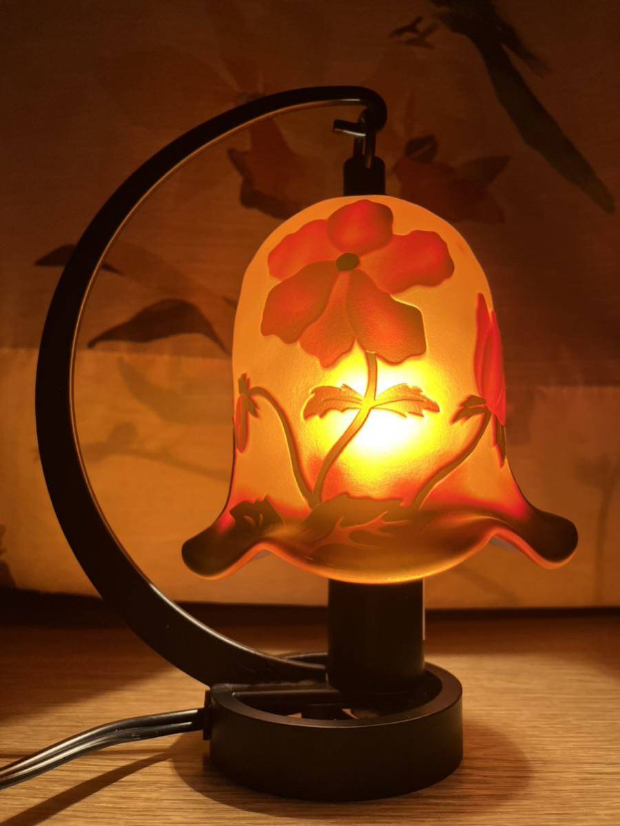 ヤフオク! -「ガレ風 ランプ」(照明) (家具、インテリア)の落札相場 