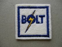 80s ライトニングボルトLIGHTNING BOLTサーフィンSURFビンテージ刺繍ワッペン/サーフィンsurfingサーフSK8ハワイ海HAWAIIパッチPATCH V194_画像4