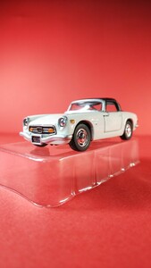 トミカリミテッド ホンダ S800 黒/白 TOMICA LIMITED HONDA S800 BLACK/WHITE #s800 S=1/51 左右ドア開閉