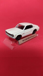 トミカリミテッド ニッサン スカイライン 2000GT-R KPGC10 白 ハコスカ TOMICA LIMITED NISSAN SKYLINE HT 2000GT-R KPGC10 #GT S=1/62