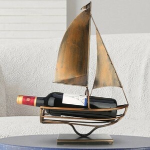  new goods $ wine rack yacht boat Schott bar etc. eat and drink shop objet d'art . Northern Europe manner antique 