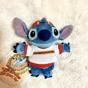 TDS♪ レイジングスピリッツ♪オープン当初♪Stitch♪スティッチ♪ぬいぐるみバッジ♪未使用♪タグ付き