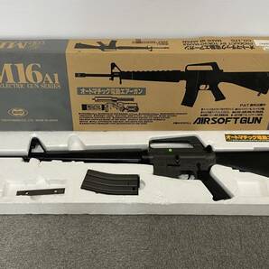 ＴＭ／ マルイ オートマチック電動エアーガン AR-15 COLT M16A1 充電器・バッテリー欠品 エアーソフトガン 0711-02の画像1