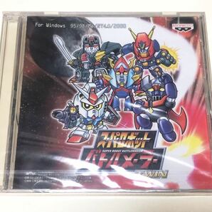 ◎ 未開封 スーパーロボット バトルメラー TWIN for windows 95/98/Me/NT4.0/2000 BANPRESTO バンプレスト パソコン ソフト CD 当時物の画像1