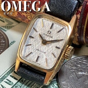 ★一点限り★オメガ OMEGA 手巻き レディース 腕時計 アンティクウォッチ ヴィンテージ動作良好 デビル De Ville Cal.485