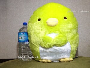 残1 非売品 新品 すみっコぐらし BIG 45cm ふんわりぬいぐるみXL プレミアム ぺんぎん？