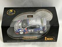 ixo 1/43 プジョー 206 WRC #3 2001 ポルトガル国内ラリー選手権 チャンピオン アドルツィロ・ロペス_画像9