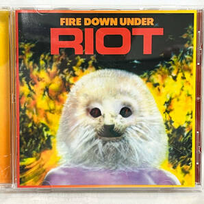 RIOT Fire Down Under 1997 High Voltage 再発盤 ボーナストラック 5曲収録