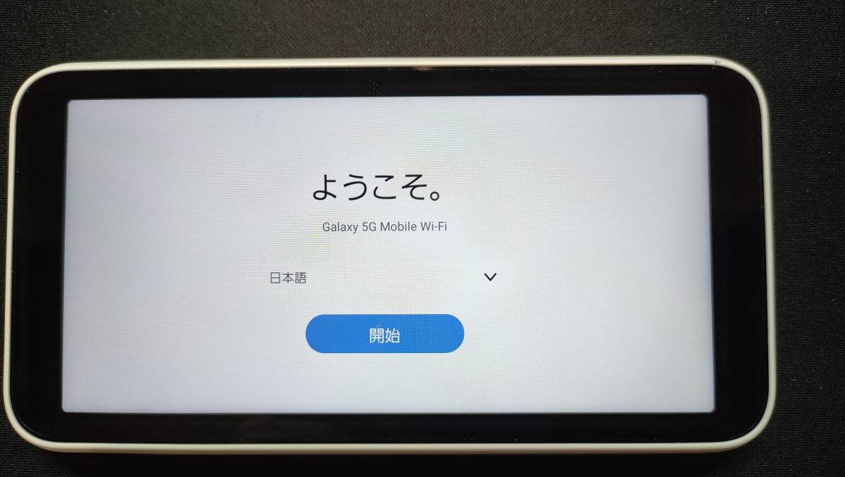 中古品」Galaxy 5G Mobile Wi-Fi SCR01 モバイルルーター判定〇送料 