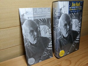 Jim Hall Jazz * гитара * тормозные колодки * Class Jim отверстие Jazz гитара VHS описание документы .. видео jazz guitar Jazz гитара 