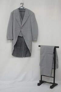 . costume liquidation goods 401 for man formal suit (mo- person g coat )Y5 gray ( used )