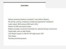 未使用 POLISPORT LOOKOS EVO 充電式バッテリー付きヘッドライト ポリスポーツ ブラック .●120サイズ X25020K T07K 110_画像4