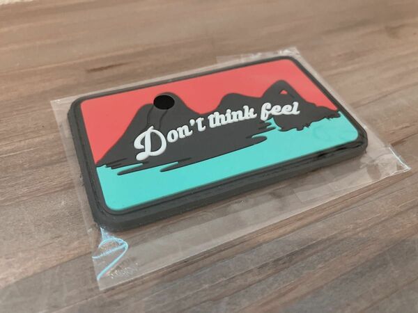 【新品未開封品】★ ゴムゴムのワッペン サンゾー工務店 ベルクロ DON'T THINK FEEL