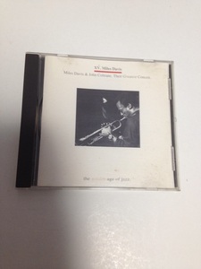 The Golden Age Of Jazzシリーズ Miles Davis John Coltrane Their Greatest Concert 　　輸入CD