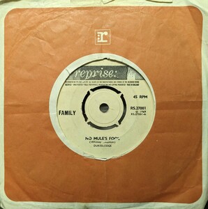 ☆FAMILY/NO MULE'S FOOL1969'UK REPRISE 7INCH