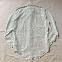 70s Career Club PRINTED SHIRT ヴィンテージ ビンテージ プリントシャツ 白シャツ 長袖シャツ アメトラ トラッド TRAD 60s 送料無料_画像3