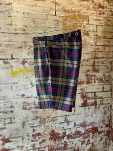 60s MADRAS CHECK SHORTS ヴィンテージ ビンテージ マドラスチェック チェックショーツ ショートパンツ アメトラ トラッド TRAD 送料無料