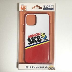 【新品未使用】MINION ミニオンズ SK8 スケボー スマホケース iPhone 5.8インチ iPhone11pro