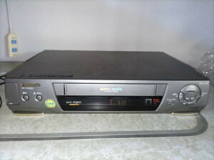 Panasonic VHS video deck |NV-H200G body only electrification only verification Panasonic video 