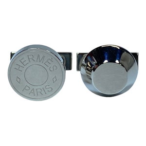 HERMES Hermes Serie cuffs cuff links cuffs button Logo Circle silver SV925 accessory 